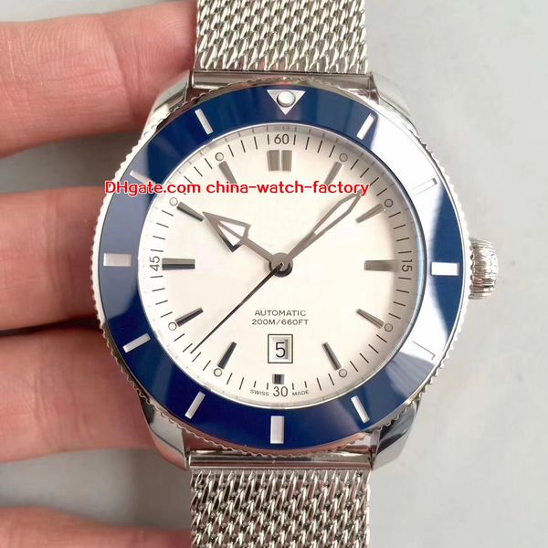 

4 style edition factory 42mm superocean ii ab2010161c1a1 stainless steel swiss eta 2824-2 movement automatic mens watch watches, Slivery;brown