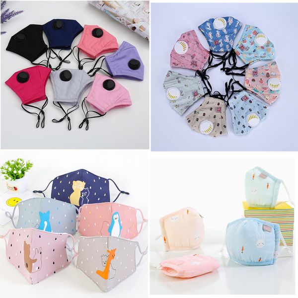 

designer masks children cotton face mask mascherine dust hygiene mouth mask cotton reusable masks washable hot