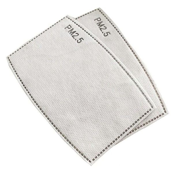 

5 слоев активированный угольный фильтр N95 PM2. 5 анти дымка рот маски сменные фильтры для активации угольной маски использовать 100шт