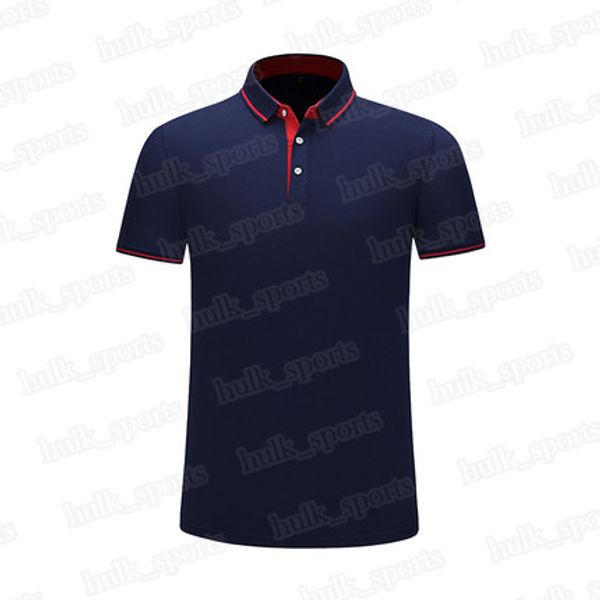 

2656 sports polo ventilation quick-drying men 2019 short sleeved t-shirt comfortable new style jersey71883335, Black;red