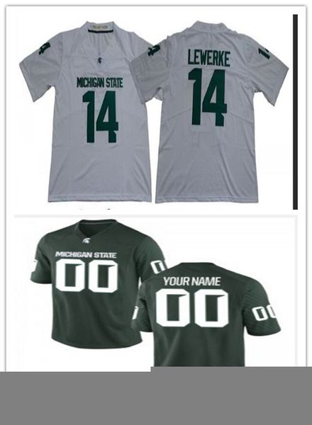 michigan state football jersey custom