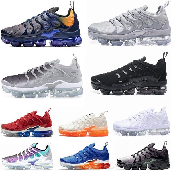 

2019 tn plus running shoes orange mens womens designer usa mint grape volt hyper violet athletic shoe sports sneaker
