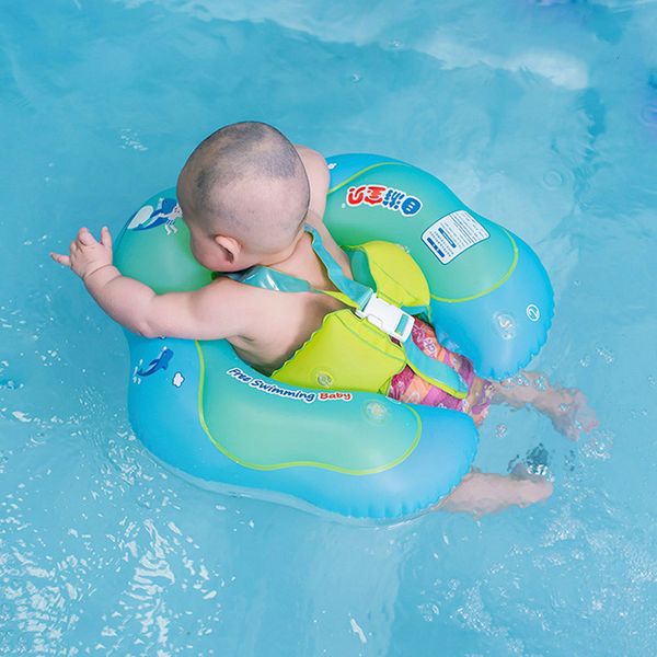 

baby toddler inflatable body swimming accessories pool float ring kids armpit float ring circle bathing double raft rings toy