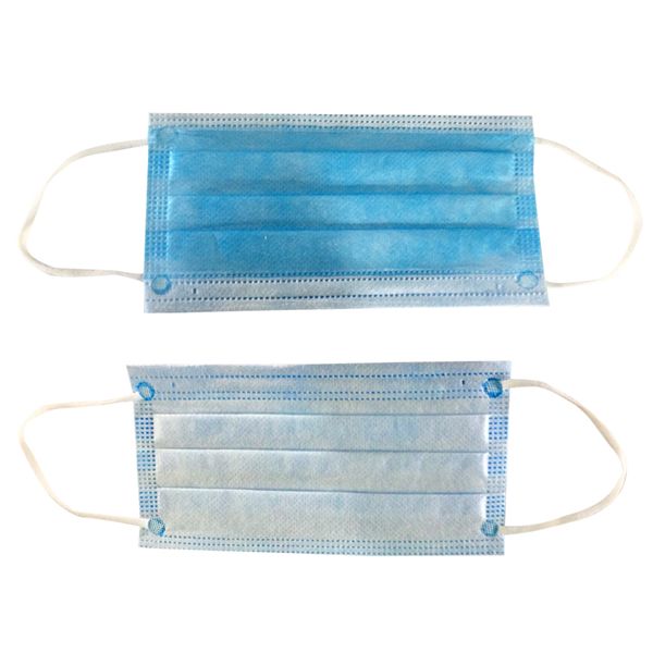 

маскарад 50шт маски одноразовые маска для лица 3 слоя non сплетенный противовирусное анти-пыль рот-коув оптом