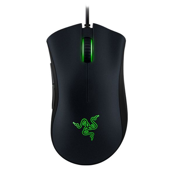

горячая razer deathadder chroma usb проводная оптическая компьютерная игровая мышь 10000dpi оптический датчик мыши razer deathadder gaming m