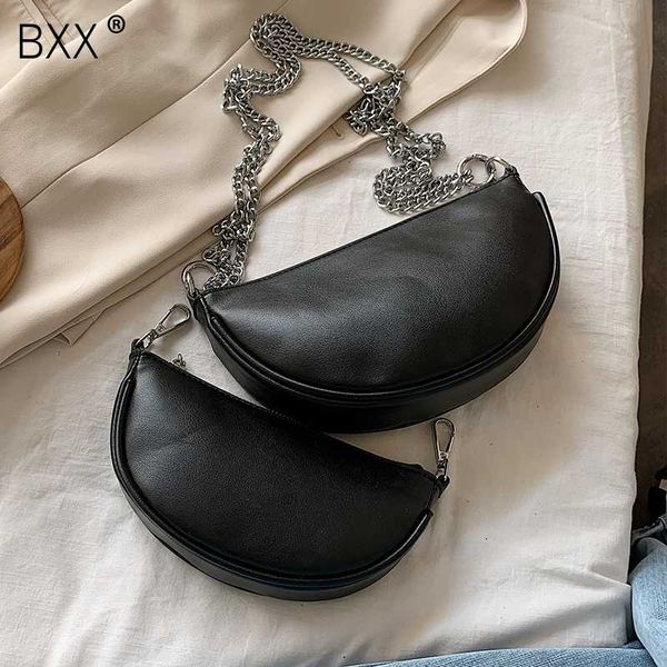 

bxx] solid color pu leather crossbody bags for women 2020 spring handbags and purses lady travel shoulder messenger bag hl367