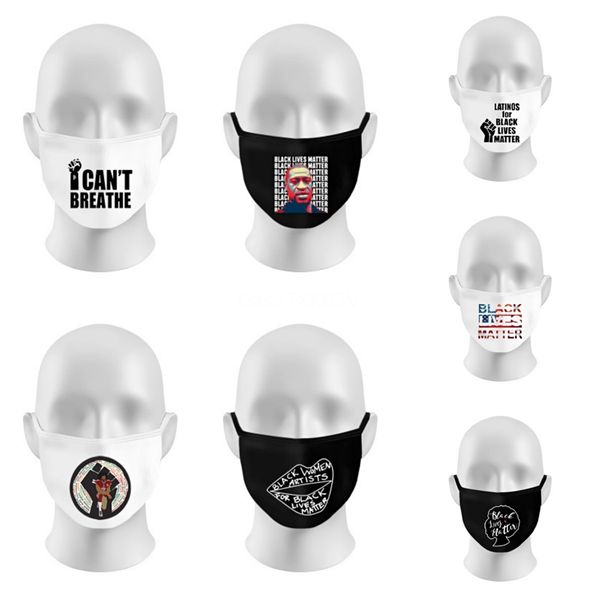 

designer letter blue outdoor masks non-woven prevent mouth face mask three-layer filter proof masks #246