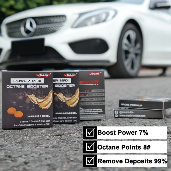 

for mercedes benz c class c200 c300 c63 e200 e class gas oil fuel additive for car motorcycle cleaner improve energy saver additive tablets