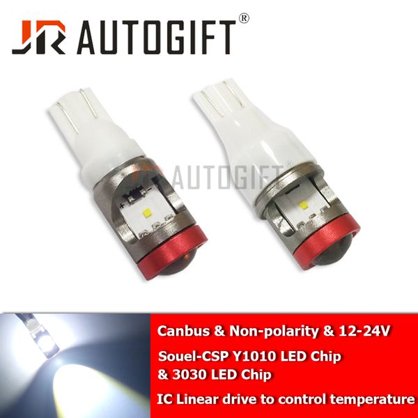 

10x t10 w5w 168 194 3030 led canbus csp chip t15 w16w no error 12-24v nonpolarity car led bulbs auto clearance lamp