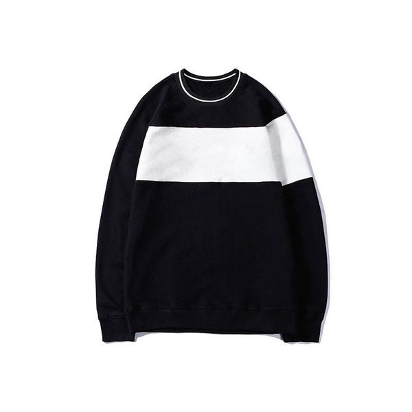 

2020 мужчины женщины вышивка пуловер толстовка с длинным рукавом повседневная мужская дизайнер толстовки толстовка, Black