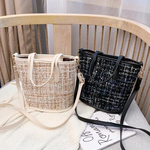 

мода сумка для женщин шерстяной кошелек сумки осень зима ведро crossbody сумки bolsas feminina повседневная сумка