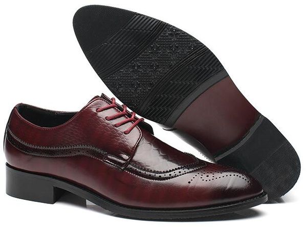 

38-48 vintage men leather shoes pointed toe leather shoes male black office oxfords shoes for men dress formal