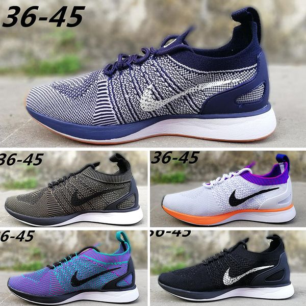 

2020 air zoom mariah racer running shoes for mens womens racer 2.0 multicolor string femme homme sports walking shoe 36-45 ing, Black