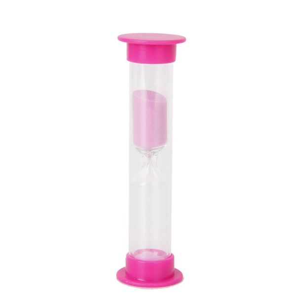 

two minutes hourglass sand timer - pink