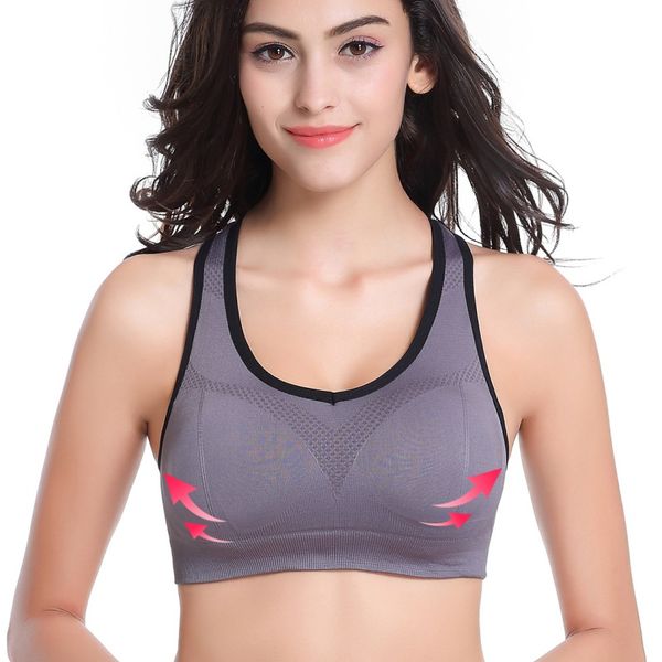 

2020 весна лето сексуальных женщин бесшовные спортивный бюстгальтер выделяющийся push up проложенный бег bras tank top new, White;black