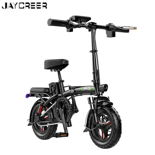

jaycreer foldable 14 inches electric beach bike e bike 20kgs, Silver;blue