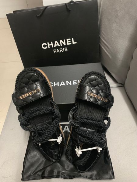 

2019 new de igner beach lide ladie fa hion ca ual lipper andal lide with box tote bag