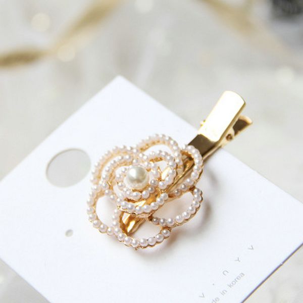 

large pearl hair pins barrette hairclip hairpins pearl white acetate hair clip mollette in oro rosa demgm, Black;brown
