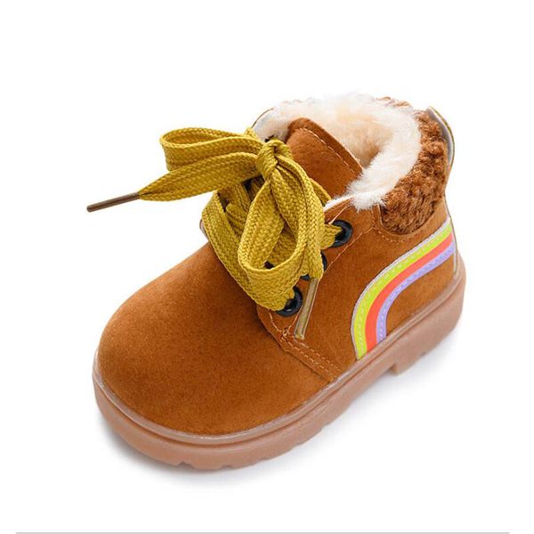 

fashion thicker baby winter shoes soft sole anti-slip kids infant boots warm plush toddler baby boots for 1 years, Black;grey
