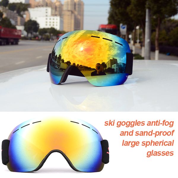 

2018 wind mirror ski goggles professional riding windproof outdoors snowmobiling snowboard