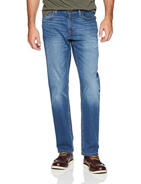 

rugged mile denim men's straight fit indigo performance jean, Blue