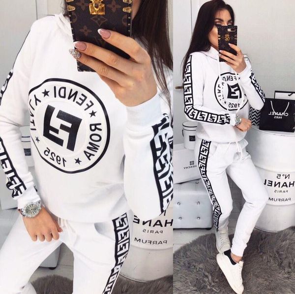 

women 2 piece set super tracksuit fashion long sleeve sportsuit women crop + slim pants 2pcs sets, Gray