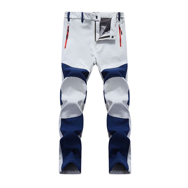 

winter waterproof fleece pants men softshell skiing trekking hiking pants camping sports trousers for cycling fishing skiing