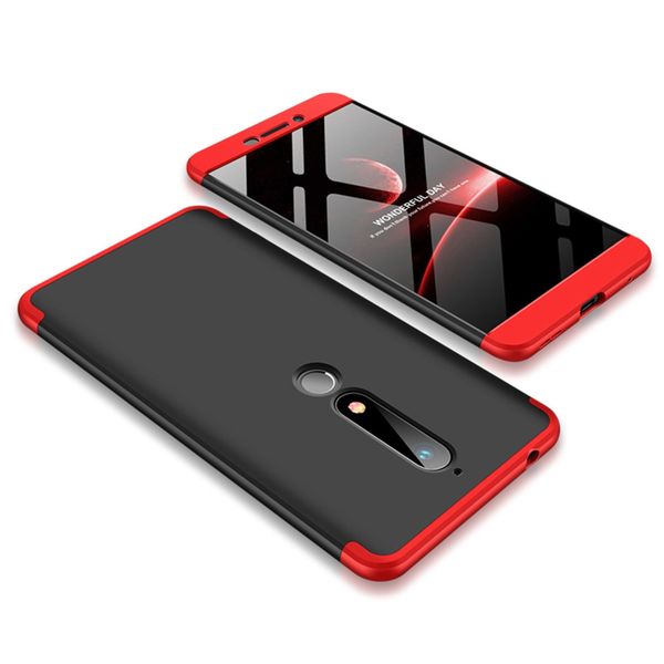 

чехол для nokia 6 2018 ударопрочный ультра-тонкий полный чехол твердый жесткий пк