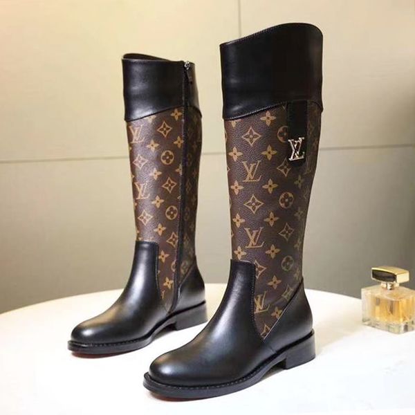 

women boots shoes footwears chaussures de femmes lady luxury bottes femme zipper womens fashion boots for work f22 high shoes, Black