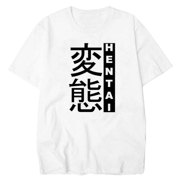 

hentai shirt tee for men 2019 summer men's t shirt fashion summer short sleeve cotton custom t printing, White;black