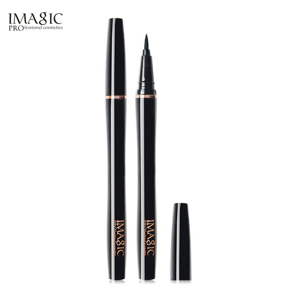 

imagic professional waterproof nature long lasting liquid eyeliner - black high pigment lasting makeup eyeliner