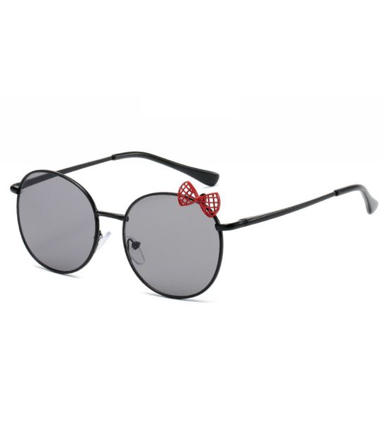 

2019 new style boy and girl butterfly sunglasses oval goggle sun glasses kids lovely eyewear for children, White;black