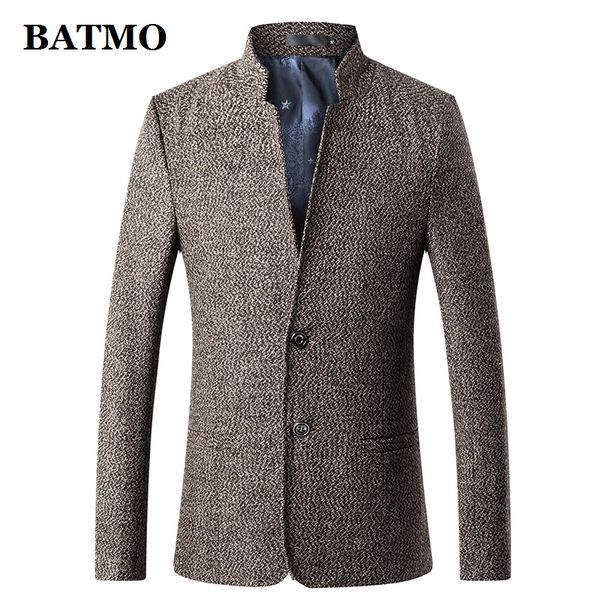 

batmo 2019 new arrival spring casual blazers men,men's suits,men's casual jackets,plus-size m-5xl 920, White;black