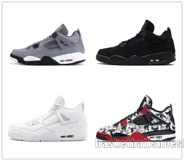 

outlet shoes black cat 2020 4 4s jumpman basketball shoes bred neon wings encore cactus jack white cement