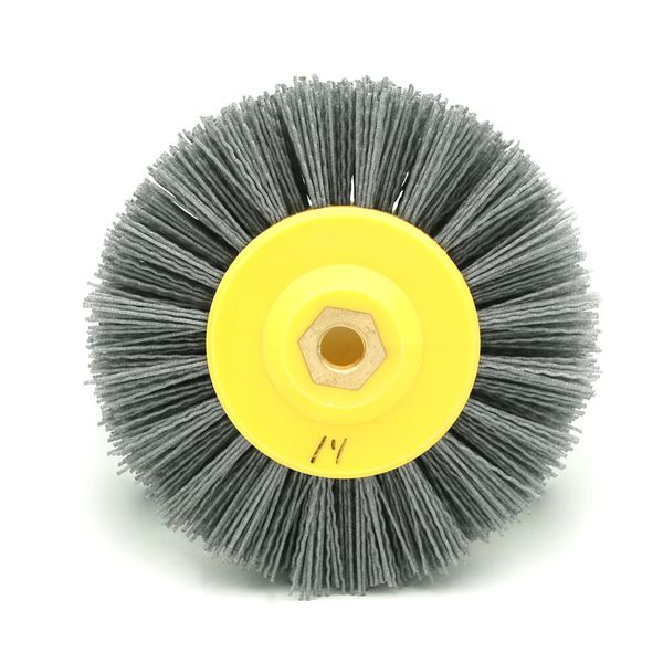 

150mm flat dupont wire thread-vintage pattern wood grain reduction polishing pulling wheel manufacturers direct selling