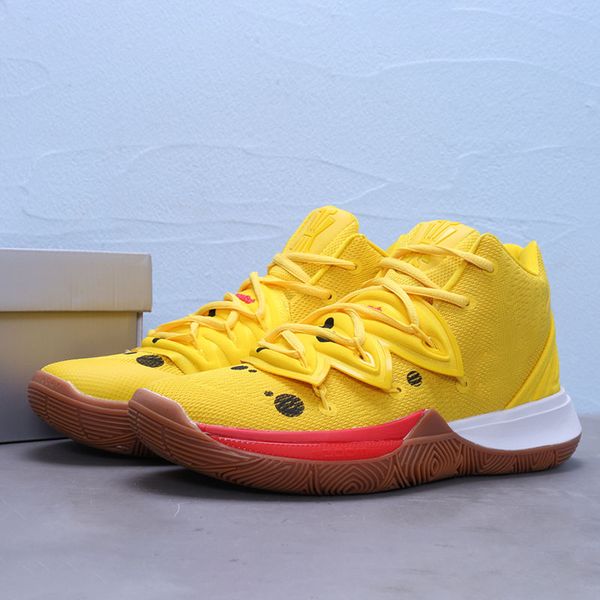 Acquista Kyrie Scarpe Da Pallacanestro Irving 5 Sponge Uomo Giallo