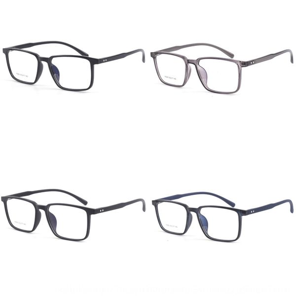 

tr90 square glasses frame ultra light men's casual glasses frame big face k008, Silver