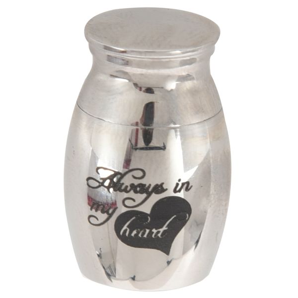 

cremation urns, ashes keepsake, memorial mini urn urn, Silver
