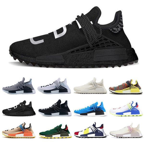 

pharrell williams nmds human race shoes women mens running shoes bbc solar pack afro pack 3m reflective human races designer sneakers