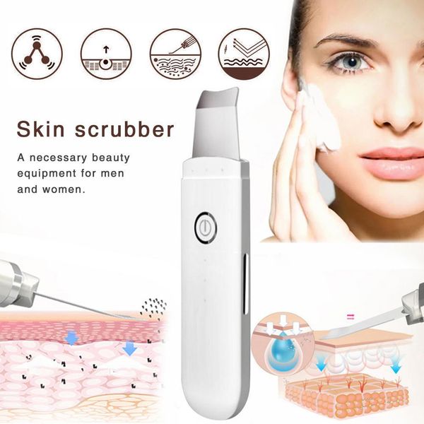 

facial cleansing brush skin scrubber facial skin spatula extractor blackhead remover pimple cleanser facial dirty exfoliator