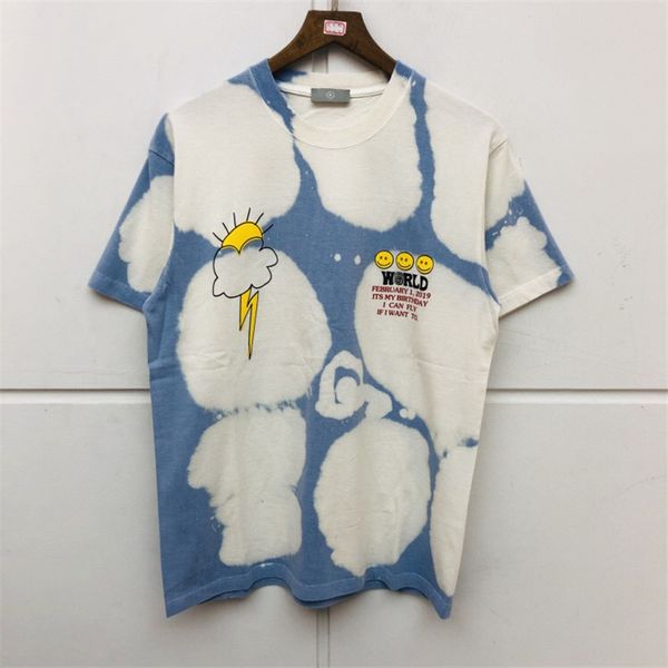 

лучшие качества travis scobirthday t-shirt мужчины женщины tie-dye astroworld i can tops тройники крупногабаритные t-shirt mens, White;black