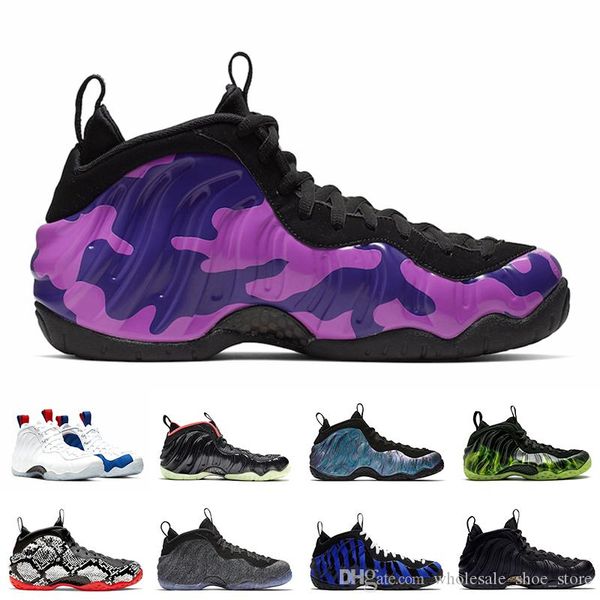 

vandalized purple camo foam one penny hardaway mens basketball shoes paranorman doernbecher memphis tiger galaxy men sports sneakers 7-13