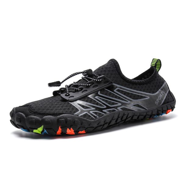 

men hiking shoes woman climbing mountain wear-resistant amphibious shoes non-slip fishing outdoor sport sneakers quick dry