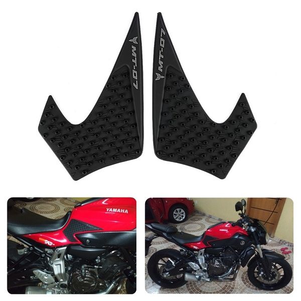 

for yamaha mt-07 mt07 mt 07 2014 2015 2016 2017 motorcycle tank pad protector sticker decal gas knee grip tank traction pad side
