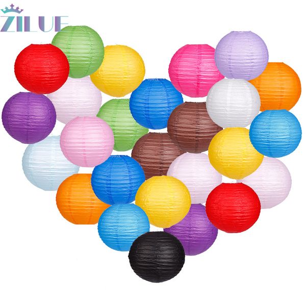 Acheter Zilue Ronde Chinoise En Papier Lanterne D Anniversaire De