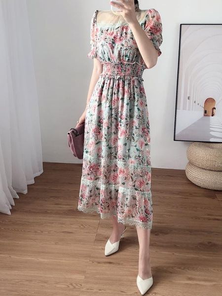 

wb6315 new fashion women 2020 spring dress european design party style dress, White;black