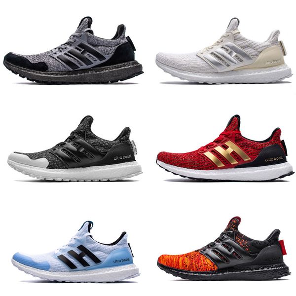 

wholesale ultraboost 4.0 ultra got game of thrones primeknit runner running luxury designer sneaker sports athletic shoes for men women