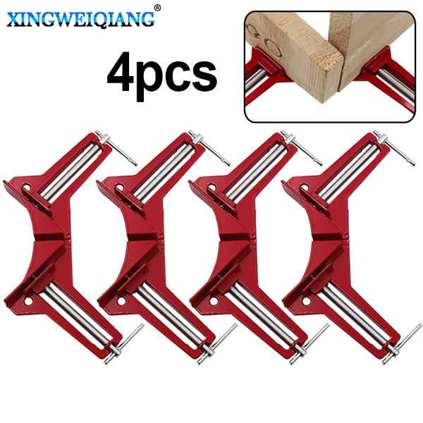 

4pcs/style 90 degrees angle clamp right angle woodworking frame clamp diy glass