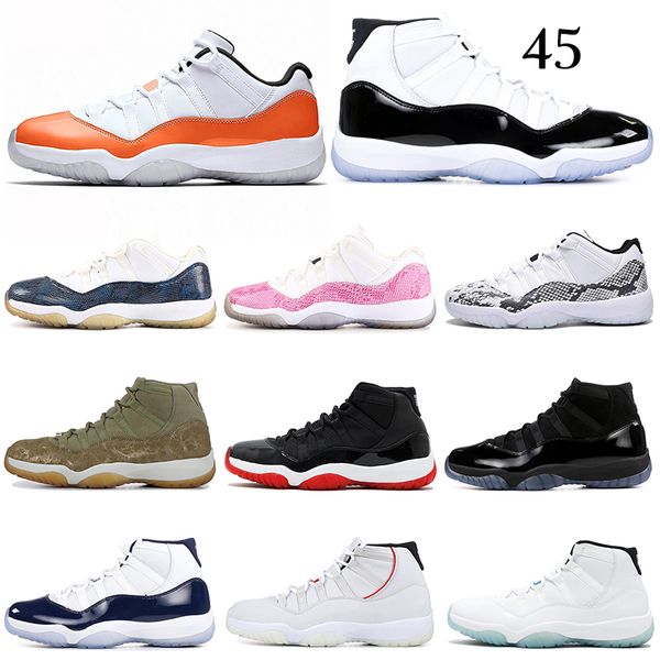 

2019 men basketball shoes 11 11s concord sneakerin prom night cap and gown bred legend blue women mens trainer sports sneakers 5.5-13