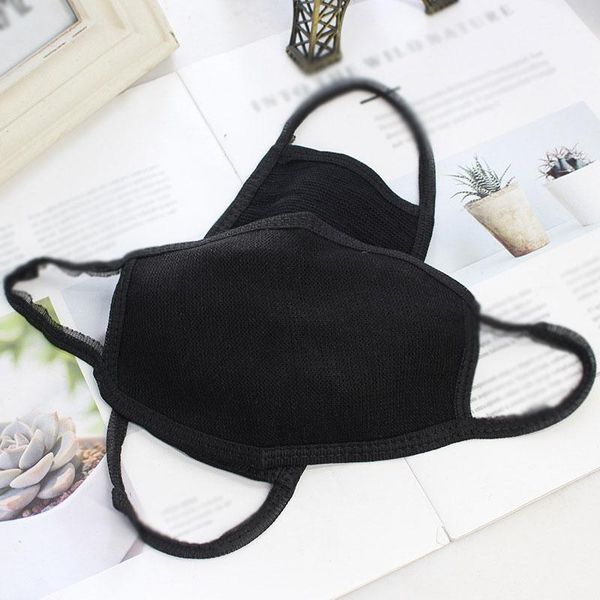 

face masks mouth cover pm2.5 mask dustproof washable reusable ice silk cotton reusable face mask tools ing, Black;white